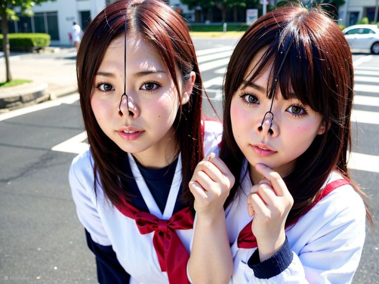 豚鼻　ノーズフック女子　栃木県　真岡市　　#鼻フック　#豚鼻　#nosehook　　