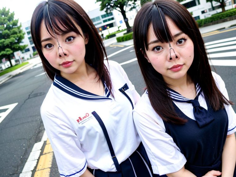 豚鼻　ノーズフック女子　山口県　防府市　　#鼻フック　#豚鼻　#nosehook　　
